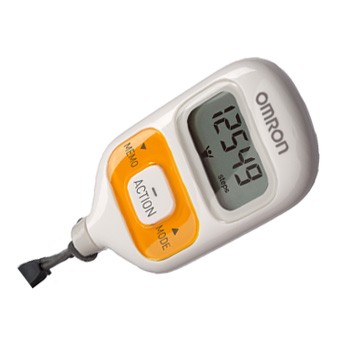 Шагомер OMRON Walking style III (HJ-203), орнажевый