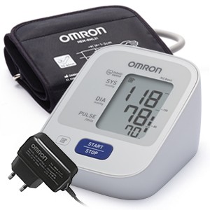 Тонометр OMRON M2 Basic. Адаптер и новая универсальная манжета (22-42 см)